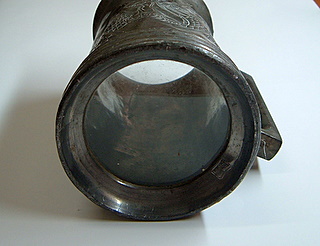 Glass-Bottomed Swatow Pewter Tankard 2