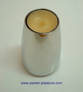 Pewter Candle Holder 2