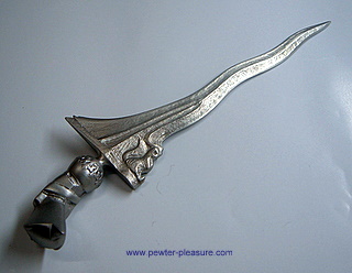 Pewter Letter Opener 1