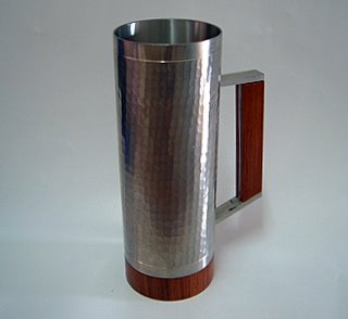 Pewter Tankard - Hammered