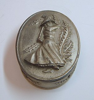 Pewter Trinket Box 1