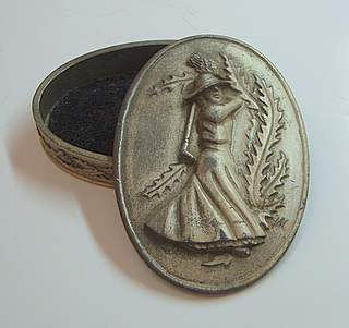 Pewter Trinket Box 2