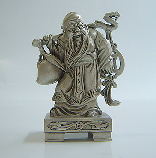 Pewter God of Longevity 3 Pewter God of Longevity 3