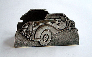 Pewter Business Card Holder 1