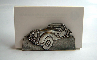 Pewter Business Card Holder 2