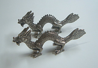 Pewter Chopstick Rest 1 Pewter Chopstick Rest 1