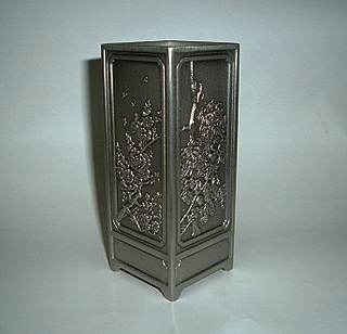 Pewter Caddy - Four Seasons 4 Pewter Caddy - Four Seasons 4